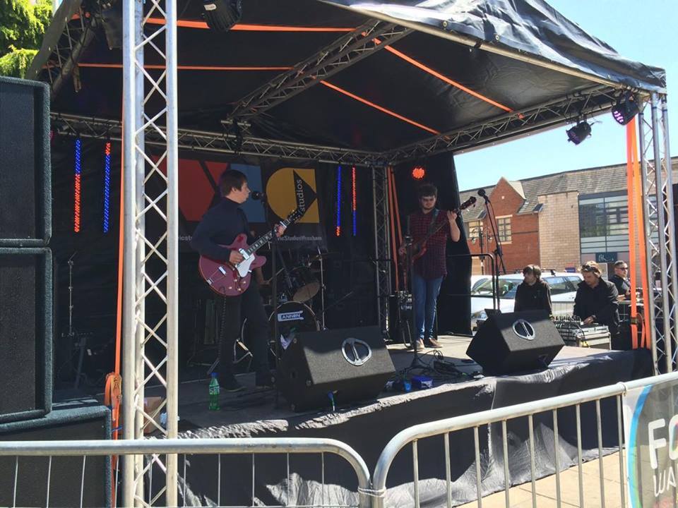 Pulse Stages - Vics Studios Launch - Wrexham - Town Centre - May 2016